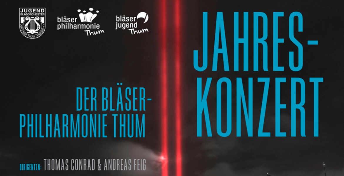 Tickets Jahreskonzert der Bläserphilharmonie Thum, Starke Gefühle und echter Genuss- Eine musikalische Achterbahnfahrt der Emotionen in Thum